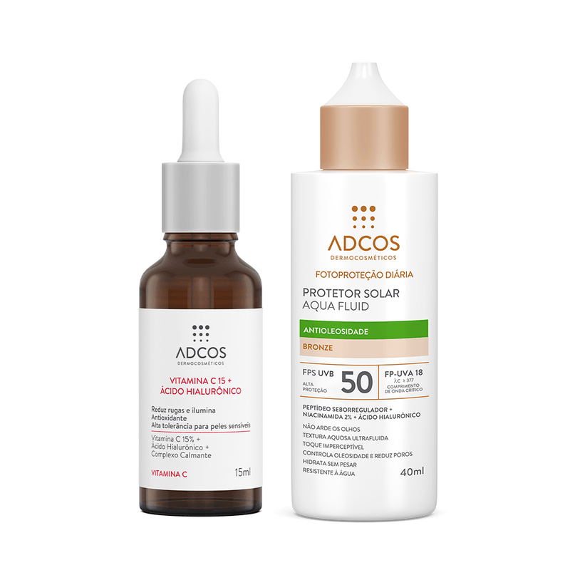 Kit Dupla Antienvelhecimento e Antioleosidade