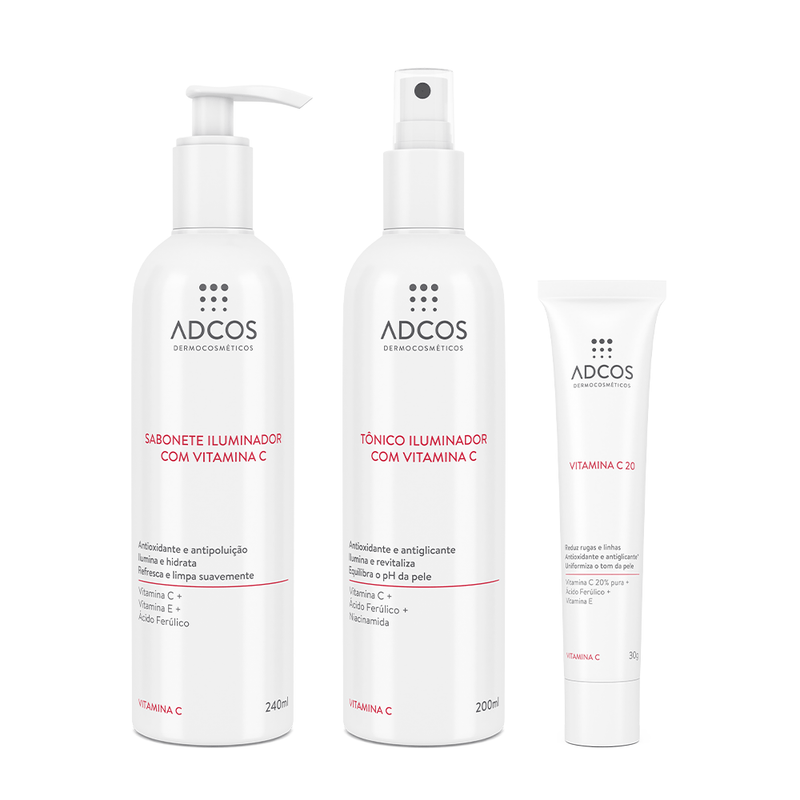 Tratamento Facial Intensivo de Vitamina C para Pele Oleosa