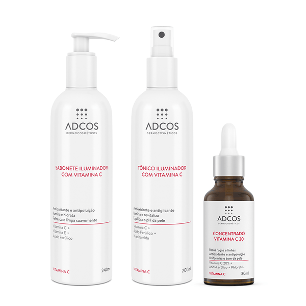 Tratamento Facial Intensivo de Vitamina C para Pele Normal  a Seca