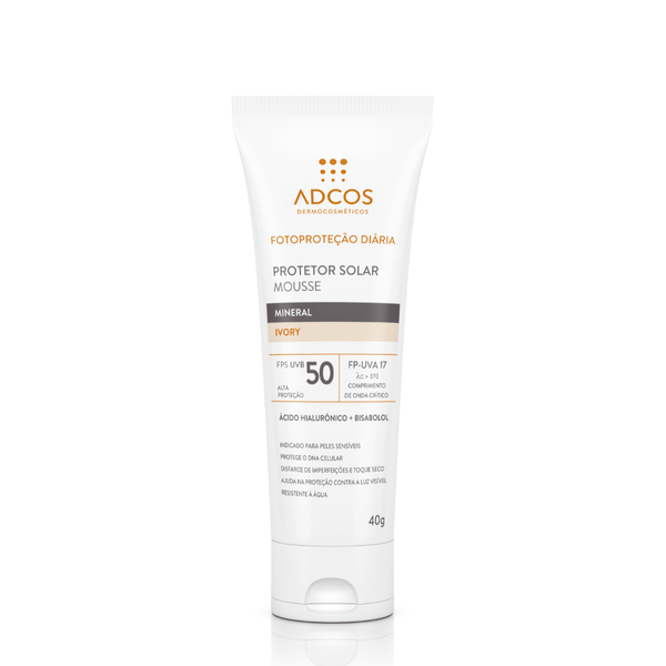Protetor Solar Mousse Tonalizante FPS 50 - Mineral